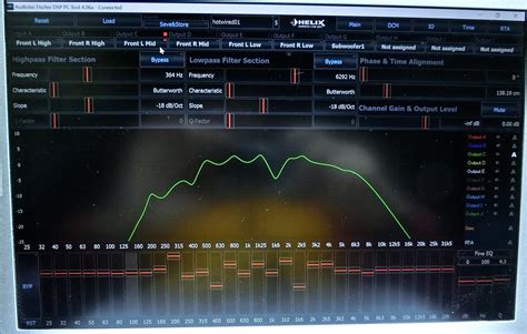 HELIX DSP PRO ヘリックスのプロセッサーの音調整サウンドセッティングのご依頼 HOT WIRED ホットワイヤード