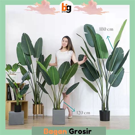 Jual BG Pohon Pisang Artificial Jumbo Informa Ace 110cm Pohon Palsu