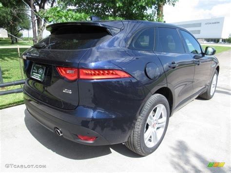 2017 Dark Sapphire Blue Jaguar F Pace 35t Awd R Sport 120044737 Photo