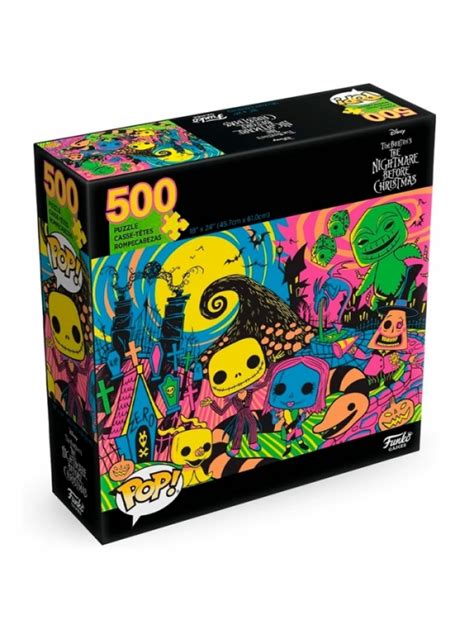 Disney Nightmare Before Christmas Blacklight Pop Puzzles