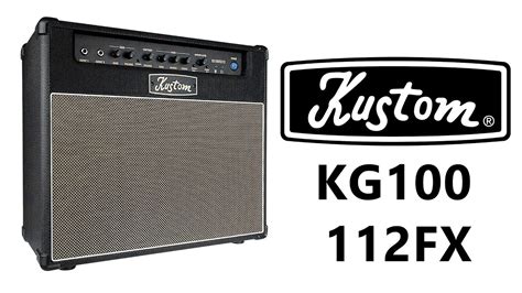 Kustom KG100FX112 - combo gitarowe - głośnik 12 cali - do domu i na ...