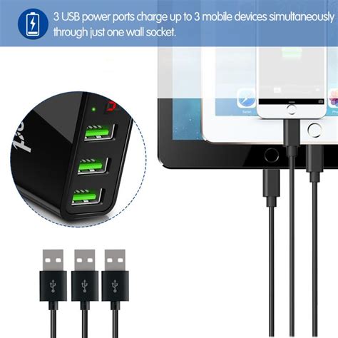 Nice Powstro Universal V A Usb Smartphone Charger Current Voltage