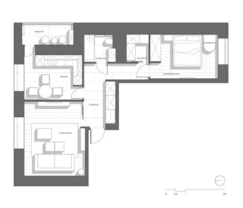 Gray Apartment Ternopil On Behance Apartment Architectural Floor