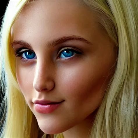 A Person With Green Eyes And Blonde Hair Hazel Eyes Stable Diffusion