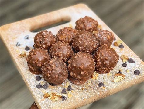 Healthy Homemade Ferrero Rocher Recipe