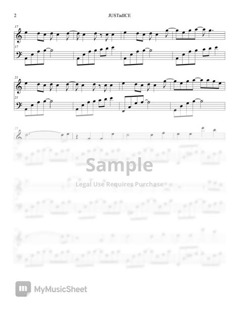 Seiko Oomori Justadice Black Clover Op Sheets By Lunar Piano