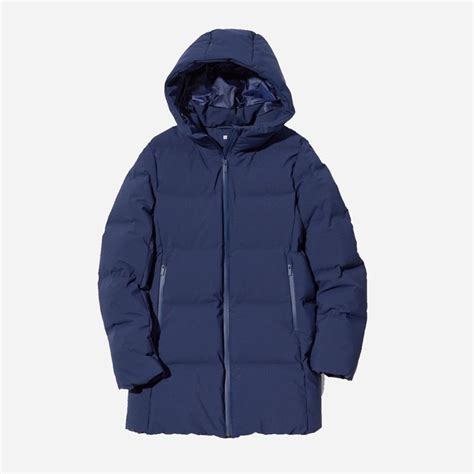 Пуховик демисезонный женский Uniqlo 461579250 M Синий (1159795209) – в ...