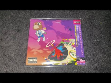 Kanye West Graduation Japan Cd Unboxing Youtube