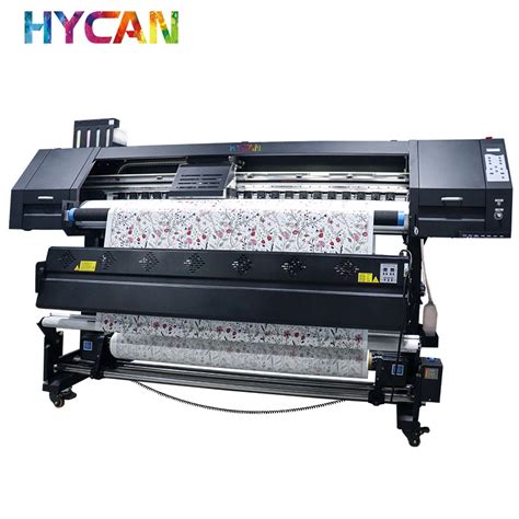 M High Speed Sublimation Printer Digital Inkjet Printer With Three