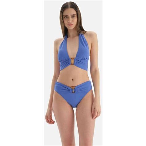 Dagi Bikini Top Blue Plain EPonuda