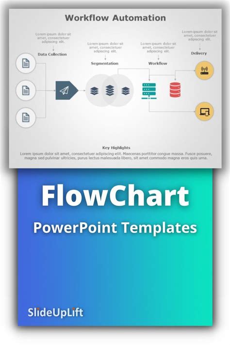 the flow chart for powerpoint templates