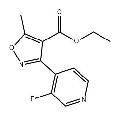 4 Isoxazolecarboxylic Acid 3 3 Fluoro 4 Pyridinyl 5 Methyl Ethyl