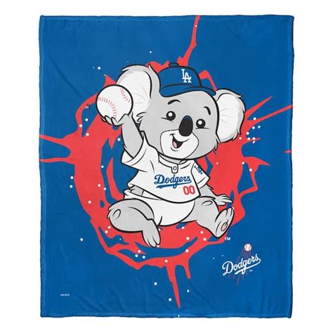 THE NORTHWEST GROUP MLB Dodgers Mascot Silk Touch Throw ...