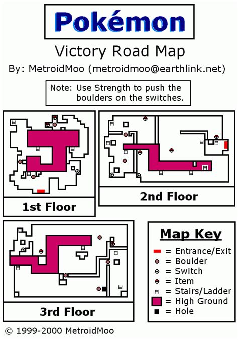 Pokemon Blue Safari Zone Map - Maping Resources