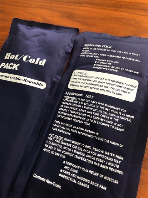 Hot Cold Pack Microwaveable Beauty Personal Care Bath Body Body Care On Carousell