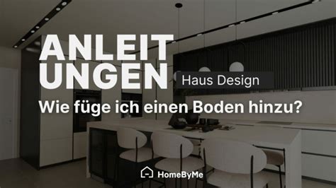 Wie füge ich einen Boden hinzu HomeByMe