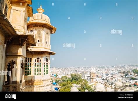 City Palace and Udaipur city view in India Stock Photo - Alamy