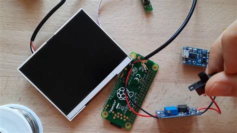 How To Power Up Raspberry Pi Zero And Lcd Screen With 3 7v Battery For