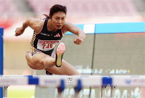 【陸上】女子100mハードル、予選から好タイム続々！福部真子、向かい風で12秒85の大会新 陸上 パリオリンピック2024写真ニュース 日刊スポーツ