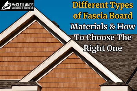 Types Of Fascia Boards & How To Choose The Right One