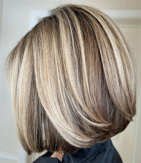 Short Brown Hair With Blonde Highlights Short Blue Hair Short