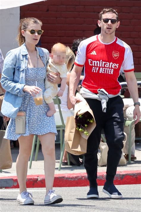 Kate Mara Holds Baby Son During Outing With Husband Jamie Bell