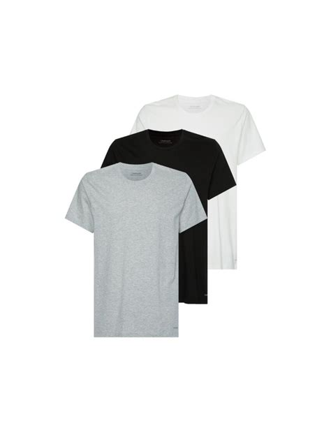 Calvin Klein Mens Cotton Classics Crew Neck T Shirt 3 Pack Belle Lingerie