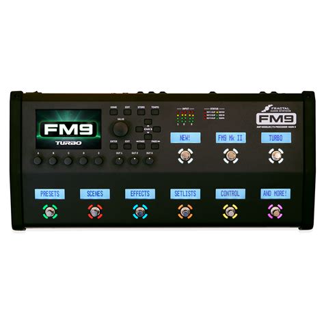 Fractal Fm9 Turbo Mkii Amp Modeler Fx Processor Davis Guitar