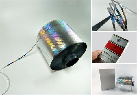 3mm Hologram Self Adhesive Tear Tape NIPIMAGE