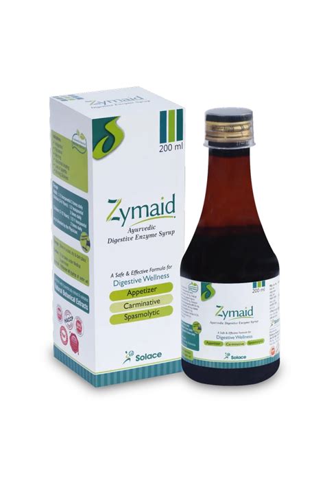 Digestive Enzyme Syrup Ml Zymaid Syrup At Rs Bottle Digestive