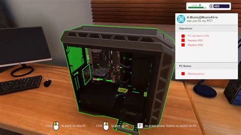 PC building Simulator Gameplay - YouTube