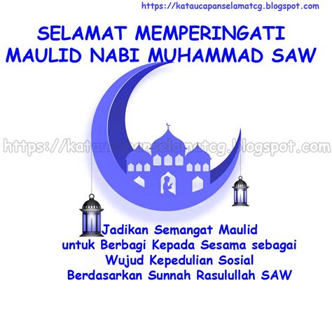 Hari Maulidur Rasulullah Maulid Nabi Muhammad Saw Kata Ucapan