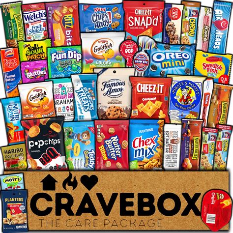 Buy Cravebox Snack Box Variety Pack Care Package Treats T Basket