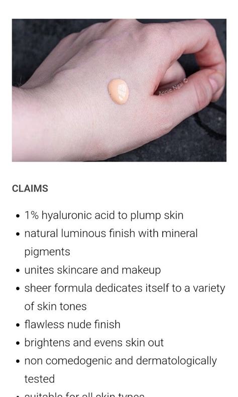 L Oreal Paris True Match Nude Hyaluronic Tinted Serum Foundation With Hyaluronic Acid Loreal