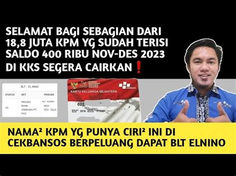 Selamat Kepada Sebagian Juta Kpm Yg Sudah Terisi Saldo Ribu Di