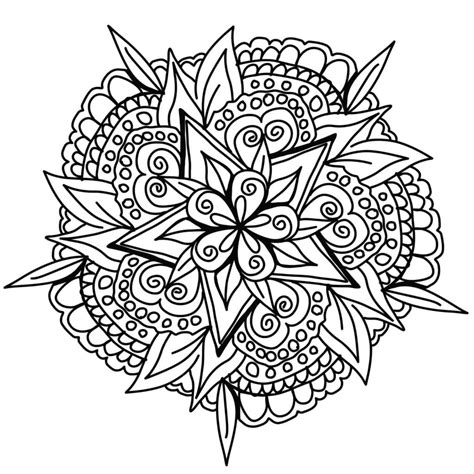 Disegni Di Mandala Da Colorare Stampa Gratuitamente