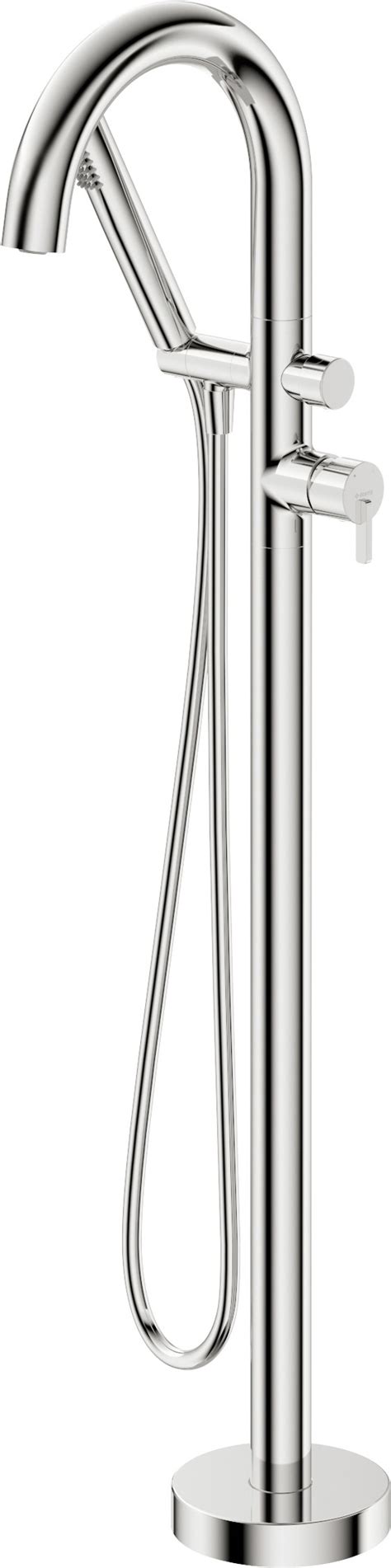 SILIA Bath Mixer Freestanding With Shower Set Chrome BQS 017N