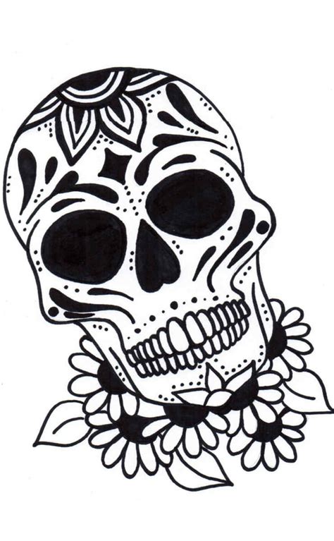 Dibujos De Calaveras Para Colorear Cada Dibujo Imagen Te Encantar