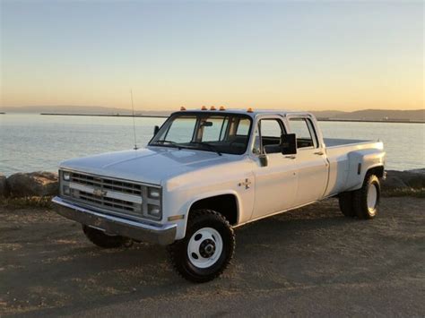 1988 Chevrolet V30 K30 4x4 Crew Cab Dually West Coast Survivor No Reserve Classic Chevrolet C