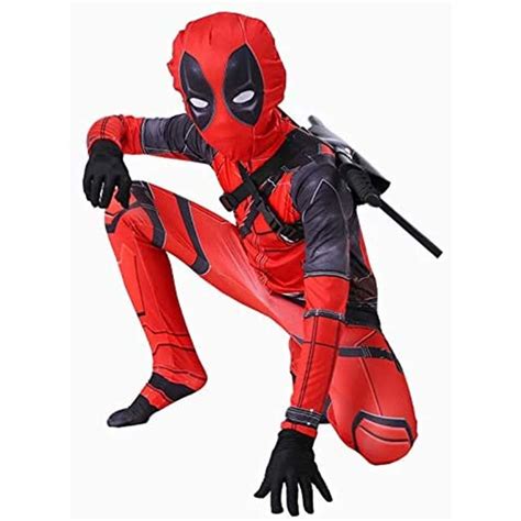 Costume Carnaval Cosplay Deadpool Copii Party Chili Ziua Copilului