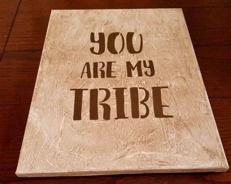 You Are My Tribe Sign Dorm Room Decor Best Friend T Wall Etsy