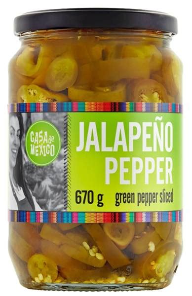 Papryka Zielona Jalapeno 670g Casa De Mexico