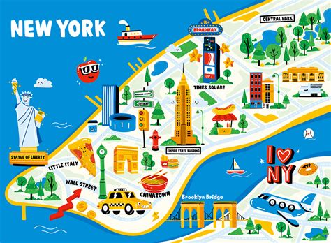 New York City Tourist Map Pdf