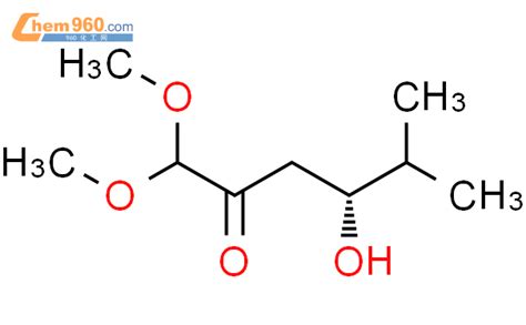 924905 71 5 2 Hexanone 4 hydroxy 1 1 dimethoxy 5 methyl 4R 化学式结构式