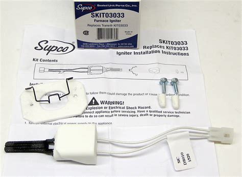 Furnace Hot Surface Ignitor For Trane KIT 3033 KIT03033 Roof Top Units EBay