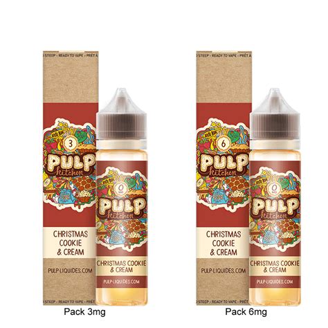 Pack Christmas Cookies Cream Ml Pulp Lca Distribution