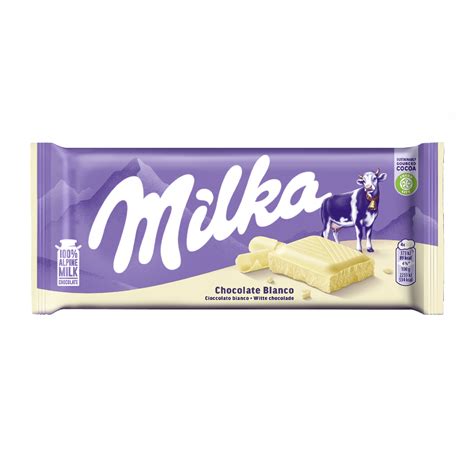 MILKA Tablete Chocolate Branco 100 g BRANCO Minipreço