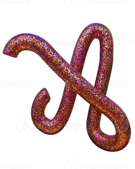 glitter style letter A. 31718459 PNG