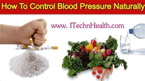 How To Control Blood Pressure Naturally