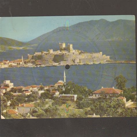 Devir Kartpostal Plak Bodrum Kalesi D Psahaf Plak